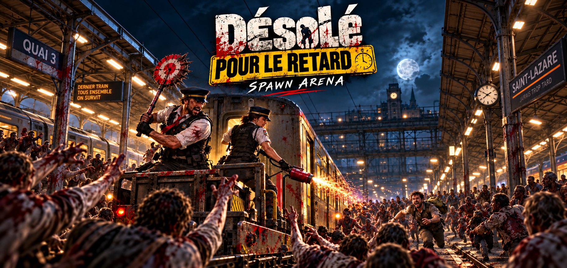 Désolé pour le retard
